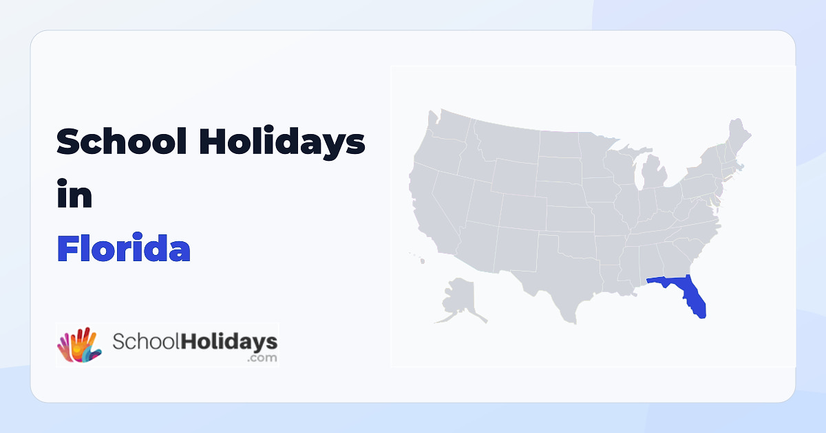 Florida school holidays preview